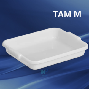 Bandeja Plástica Média 6L - Branca, PEAD