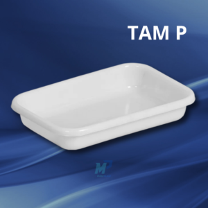 Bandeja Plástica Pequena 3L - Branca, PEAD